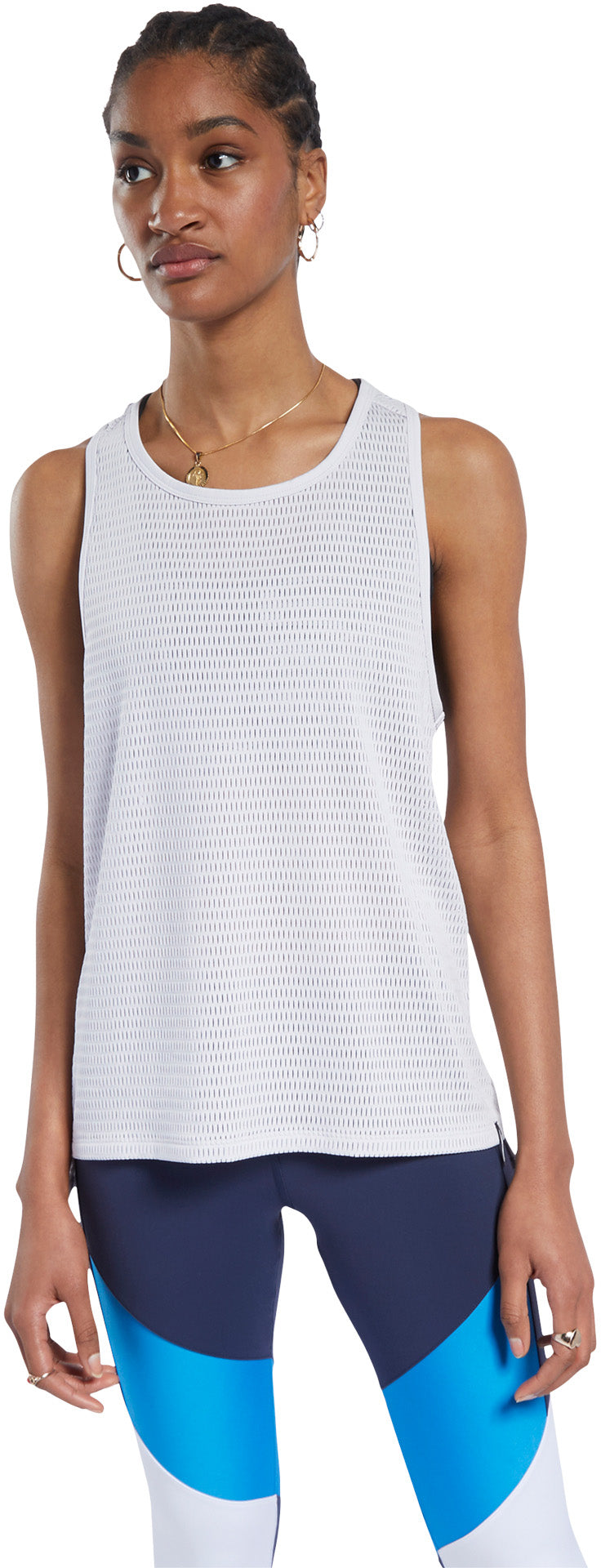 Perforated Tank Top