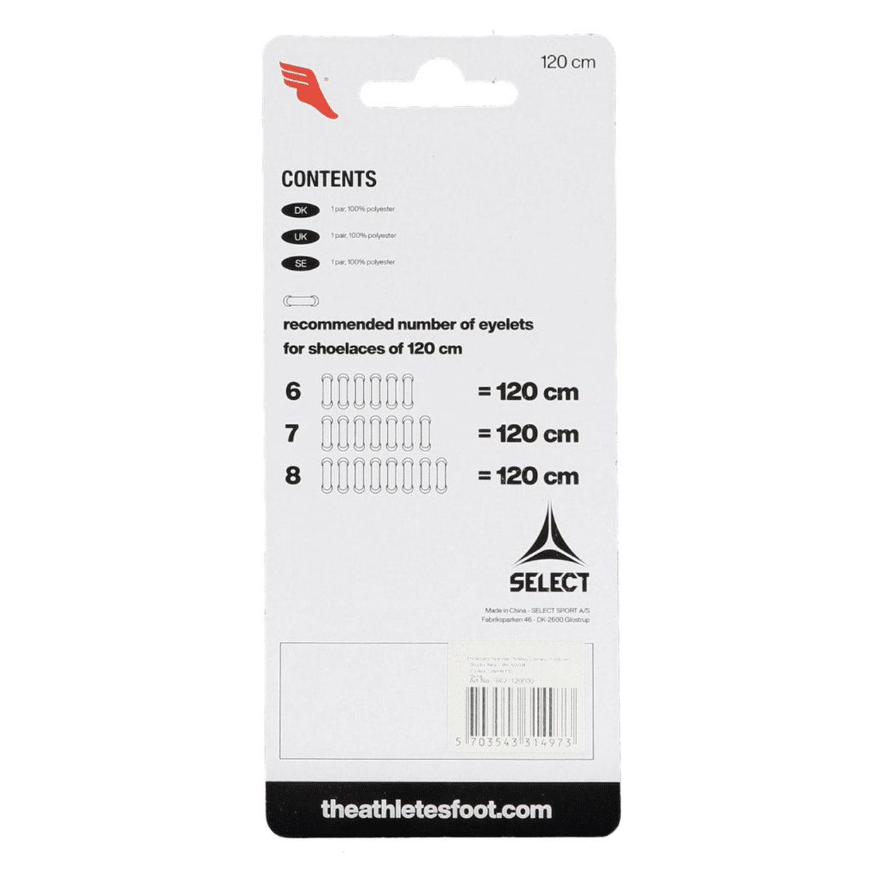 The Athlete's Foot flade snørebånd