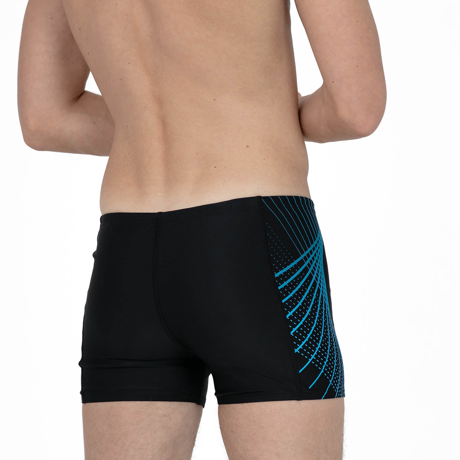 Hexagonal Tech Panel Badebukser