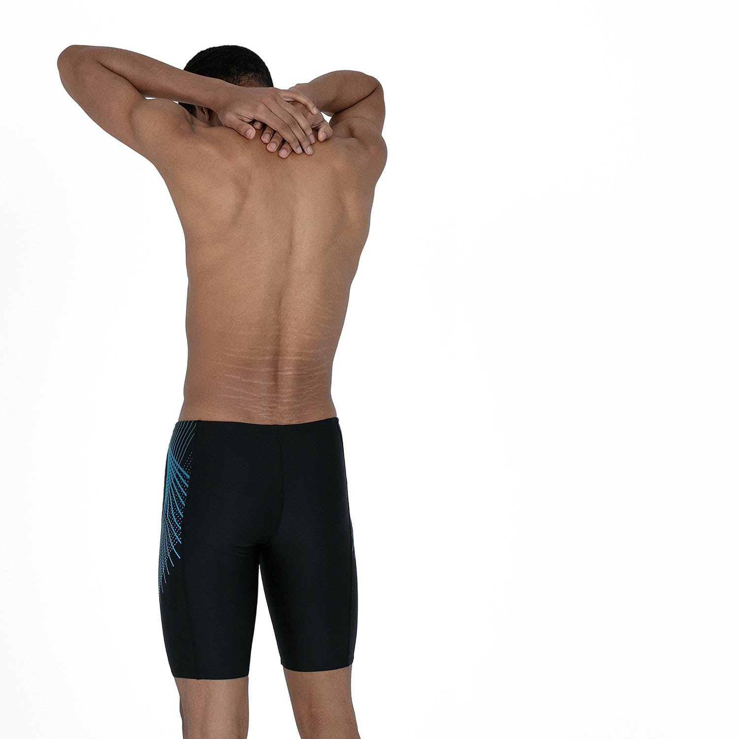 Hexagonal Tech Panel Badebukser