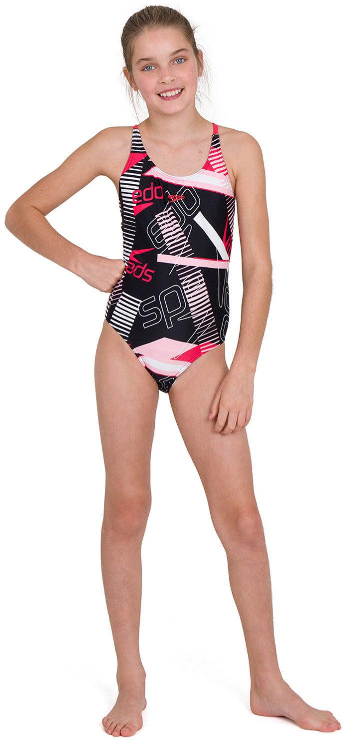 Allover Tieback badedragt