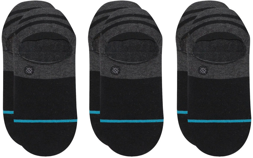 Gamut 2 No Show strømper, 3 par