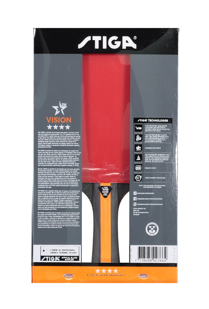 4-Star Vision bordtennisbat