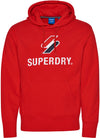 Code SL Stacked Applique hættetrøje fra Superdry