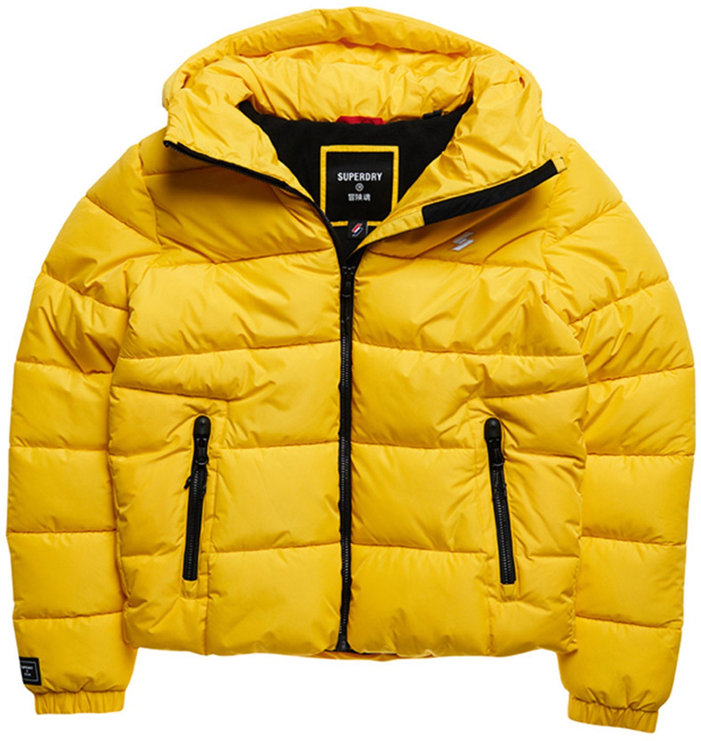 Hooded Sports Puffer vinterjakke