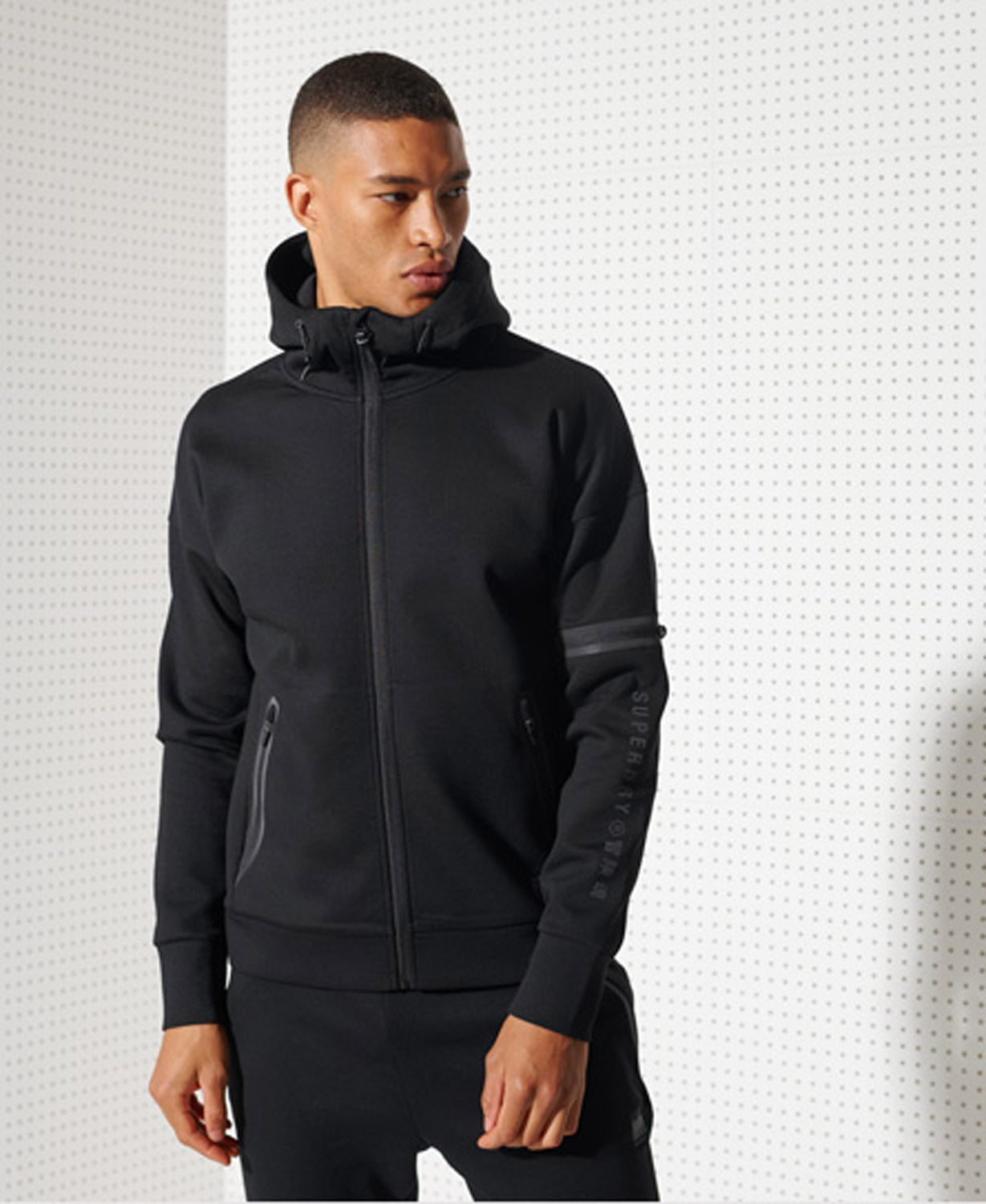 Gymtech træningshættetrøje