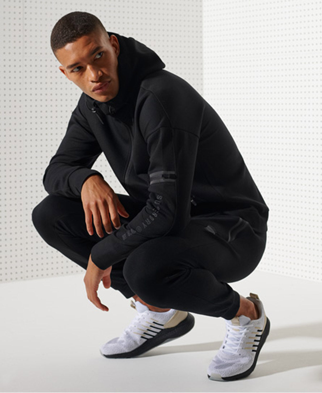 Gymtech træningshættetrøje