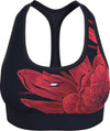 Sport Floral Racerback Medium Support sports bh fra Tommy hilfiger