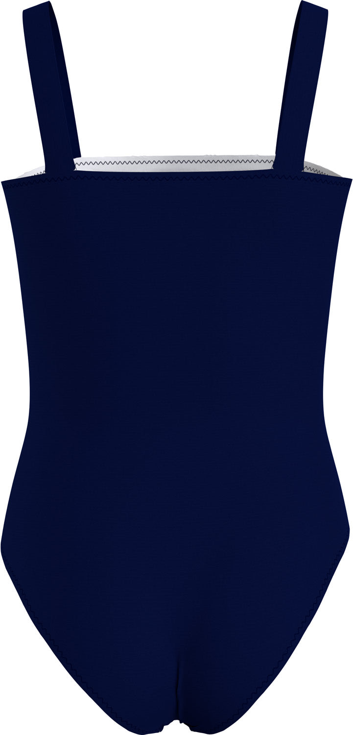 Colour-Blocked One-Piece badedragt