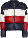 Sport Colorblock dunjakke fra Tommy hilfiger