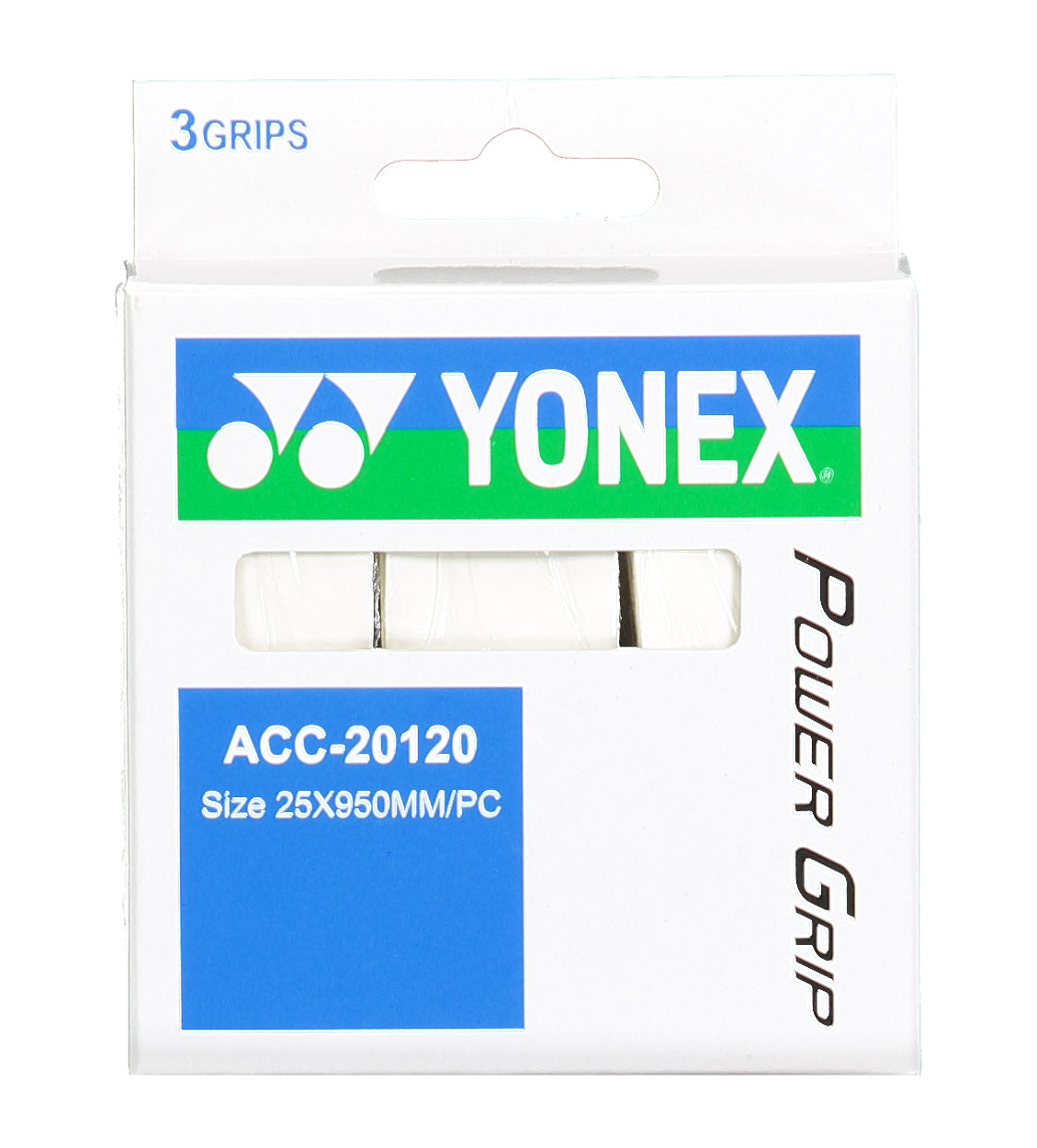 Power Grip, greb til ketcher, 3 styk.