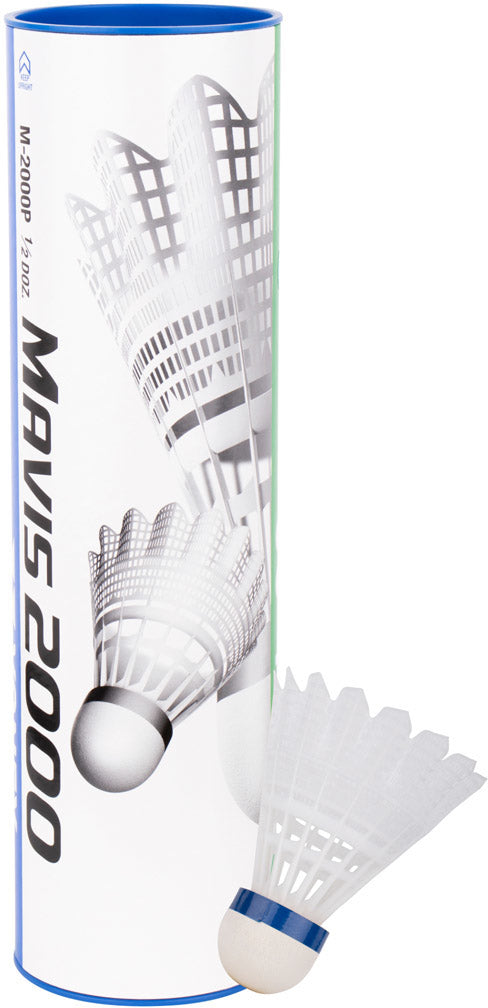 Mavis 2000 fjerbolde, 6 stk.